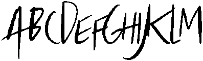 Quickly otf (400) Font UPPERCASE