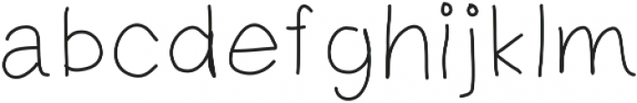 Quickly ttf (400) Font LOWERCASE
