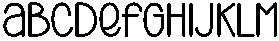 Quicksend Regular otf (400) Font UPPERCASE
