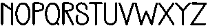 Quicksend Regular otf (400) Font LOWERCASE