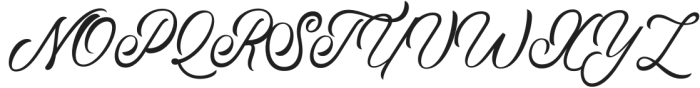 Quickstep Sign otf (400) Font UPPERCASE