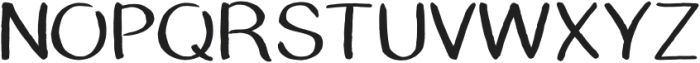 Quicky Medium otf (500) Font UPPERCASE