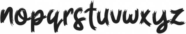 Quicky ttf (400) Font LOWERCASE