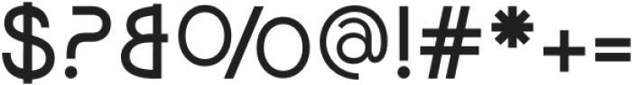 Quico Display Medium otf (500) Font OTHER CHARS