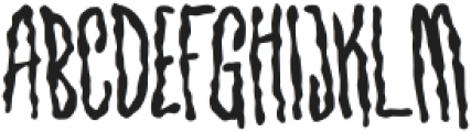 Quiddity Rough otf (400) Font LOWERCASE