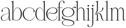 Quiescent Touch Regular otf (400) Font LOWERCASE