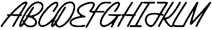 QuietSundayReflection otf (400) Font UPPERCASE