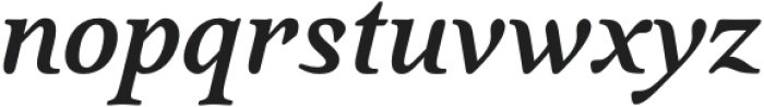 Quietism Deck Medium Italic otf (500) Font LOWERCASE