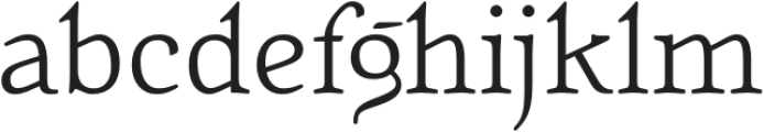 Quietism Text Light otf (300) Font LOWERCASE