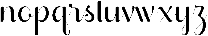 Quietud otf (400) Font LOWERCASE