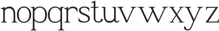 Quigaro Regular otf (400) Font LOWERCASE