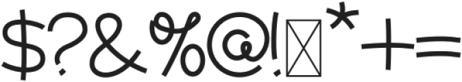Quiggle Regular otf (500) Font OTHER CHARS