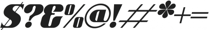 Quihk Italic otf (400) Font OTHER CHARS