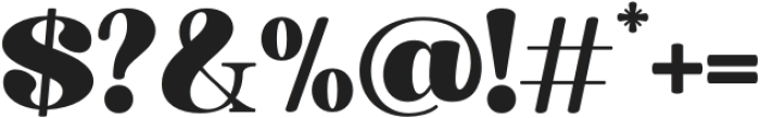 Quiketa Black otf (900) Font OTHER CHARS
