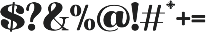 Quiketa Extra Bold otf (700) Font OTHER CHARS