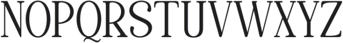 Quiketa Extra Light Semi Condensed otf (200) Font UPPERCASE