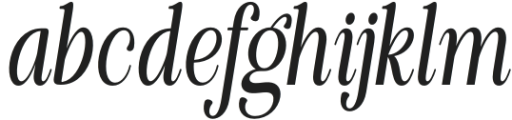 Quiketa Italic Light Condensed otf (300) FONT