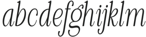 Quiketa Italic Thin Condensed otf (100) FONT