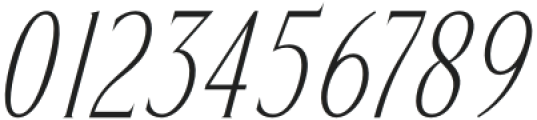 Quilezy Italic otf (400) Font OTHER CHARS