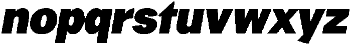 Quilichao Grotesk Black It otf (900) Font LOWERCASE