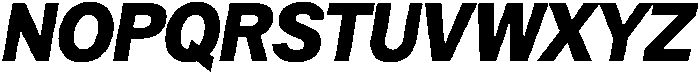 Quilichao Grotesk Bold It otf (700) Font UPPERCASE