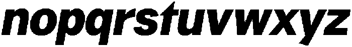 Quilichao Grotesk Bold It otf (700) Font LOWERCASE