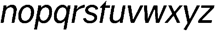 Quilichao Grotesk Light It otf (300) Font LOWERCASE