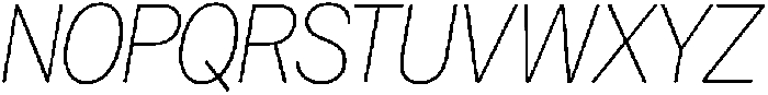 Quilichao Grotesk Thin It otf (100) Font UPPERCASE