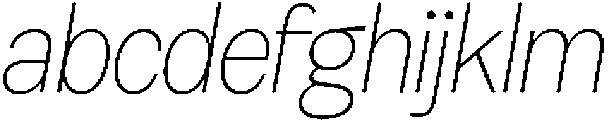 Quilichao Grotesk Thin It otf (100) FONT
