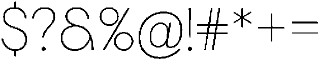 Quilichao Grotesk Thin otf (100) Font OTHER CHARS