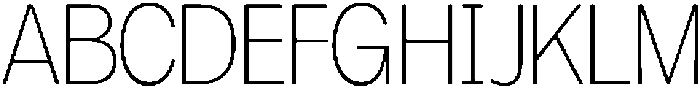 Quilichao Grotesk Thin otf (100) Font UPPERCASE