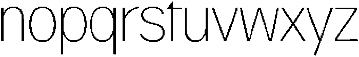 Quilichao Grotesk Thin otf (100) Font LOWERCASE