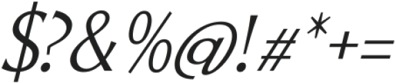 Quillo Italic ttf (400) Font OTHER CHARS