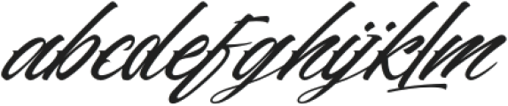 Quillstone-Italic otf (400) Font LOWERCASE