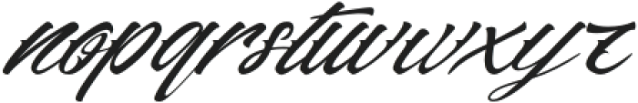 Quillstone-Italic otf (400) Font LOWERCASE