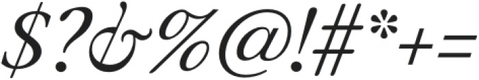 Quilty Light Italic otf (300) Font OTHER CHARS