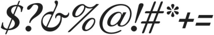 Quilty Medium Italic otf (500) Font OTHER CHARS