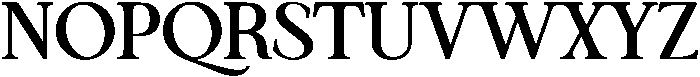 Quincy Bold otf (700) Font UPPERCASE