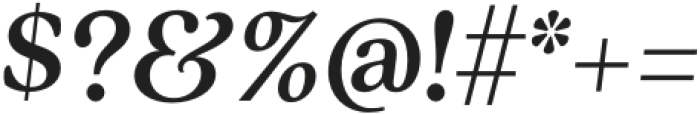Quincy CF Medium Italic otf (500) Font OTHER CHARS