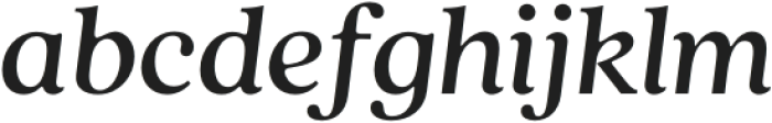 Quincy CF Medium Italic otf (500) Font LOWERCASE
