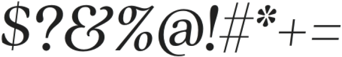 Quincy CF Regular Italic otf (400) Font OTHER CHARS