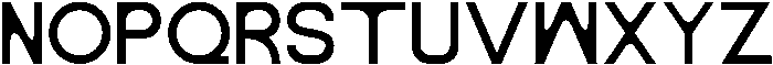 Quincy Regular otf (400) Font UPPERCASE