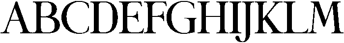 Quincy Regular otf (400) Font UPPERCASE