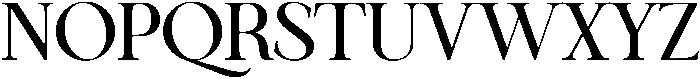 Quincy Regular otf (400) Font UPPERCASE