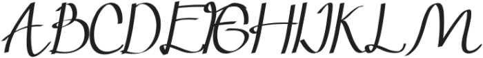 Quincyland otf (400) Font UPPERCASE