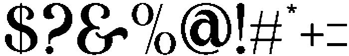 Quine Camera Regular otf (400) Font OTHER CHARS