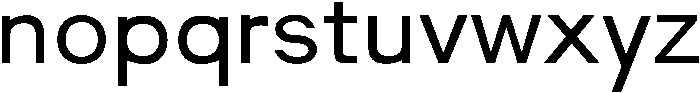 Quinn Regular otf (400) Font LOWERCASE