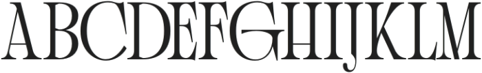 Quinressa Regular otf (400) Font UPPERCASE