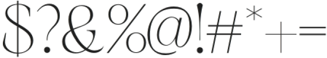 Quinten-Regular otf (400) Font OTHER CHARS