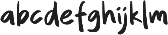 Quintero otf (400) Font LOWERCASE